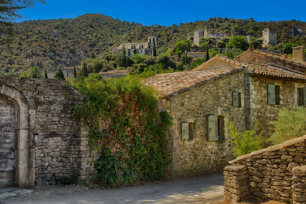 Oppède le Vieux,a small but beautiful village in the south of France