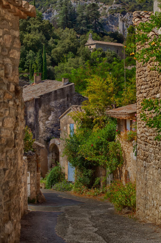 Oppède le Vieux,a small but beautiful village in the south of France