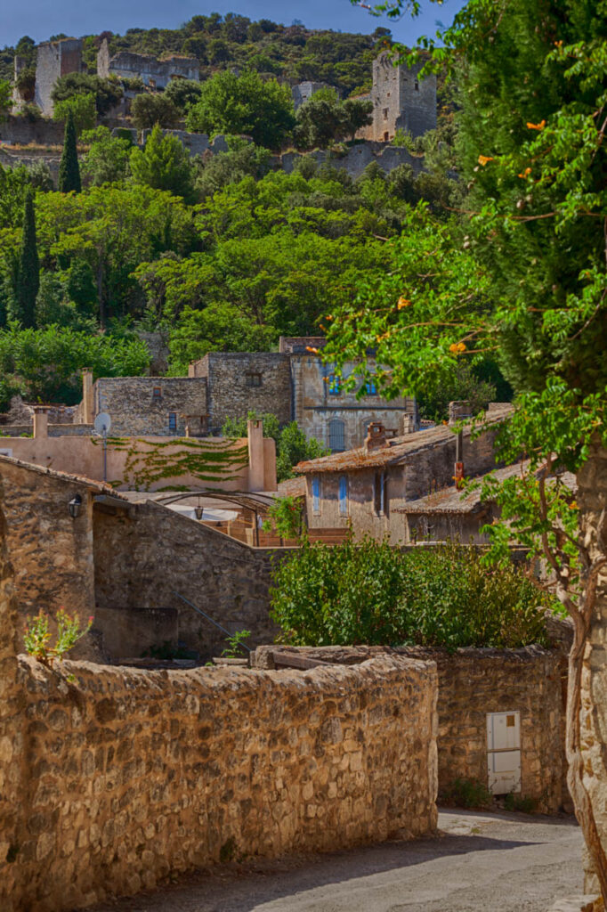 Oppède le Vieux,a small but beautiful village in the south of France