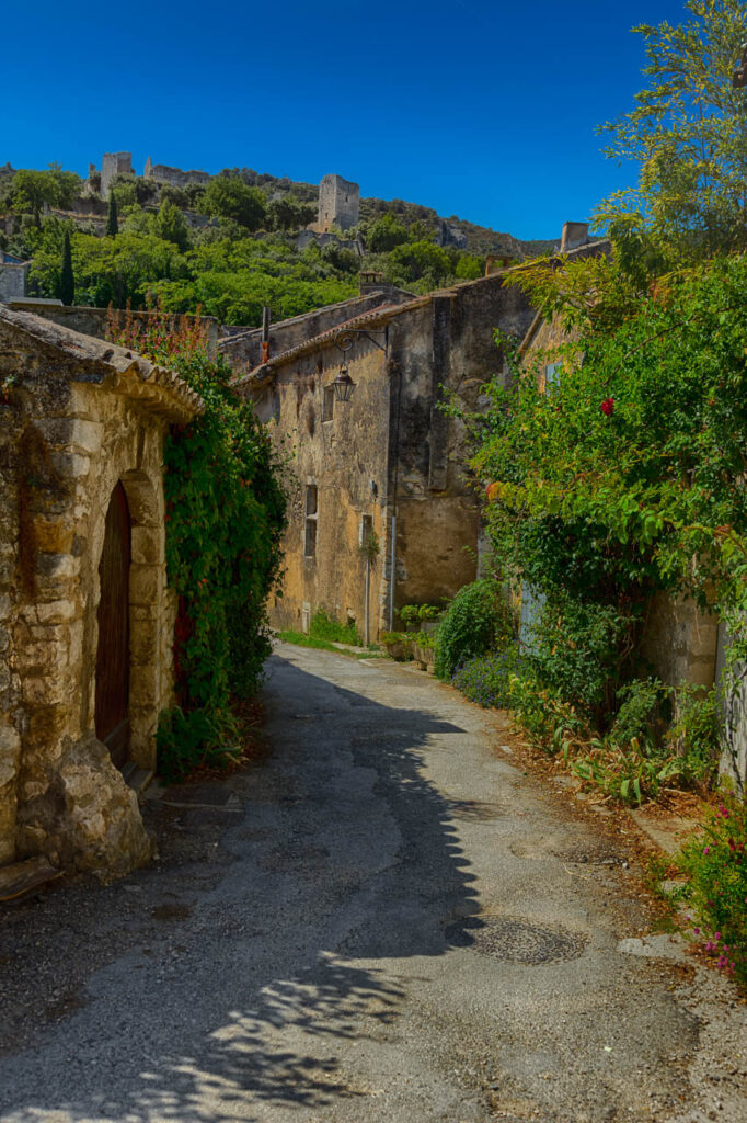 Oppède le Vieux,a small but beautiful village in the south of France