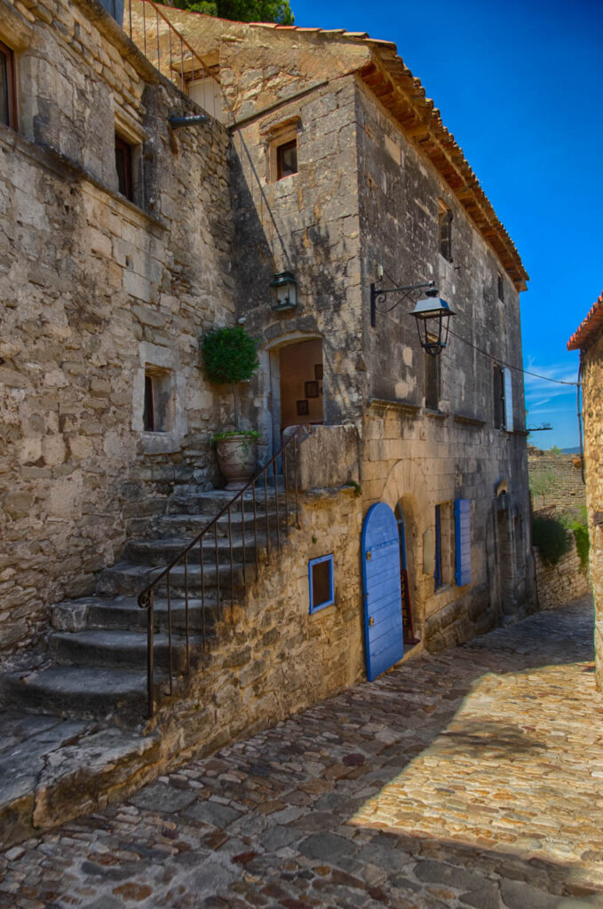 Lacoste,a small but beautiful village in the south of France