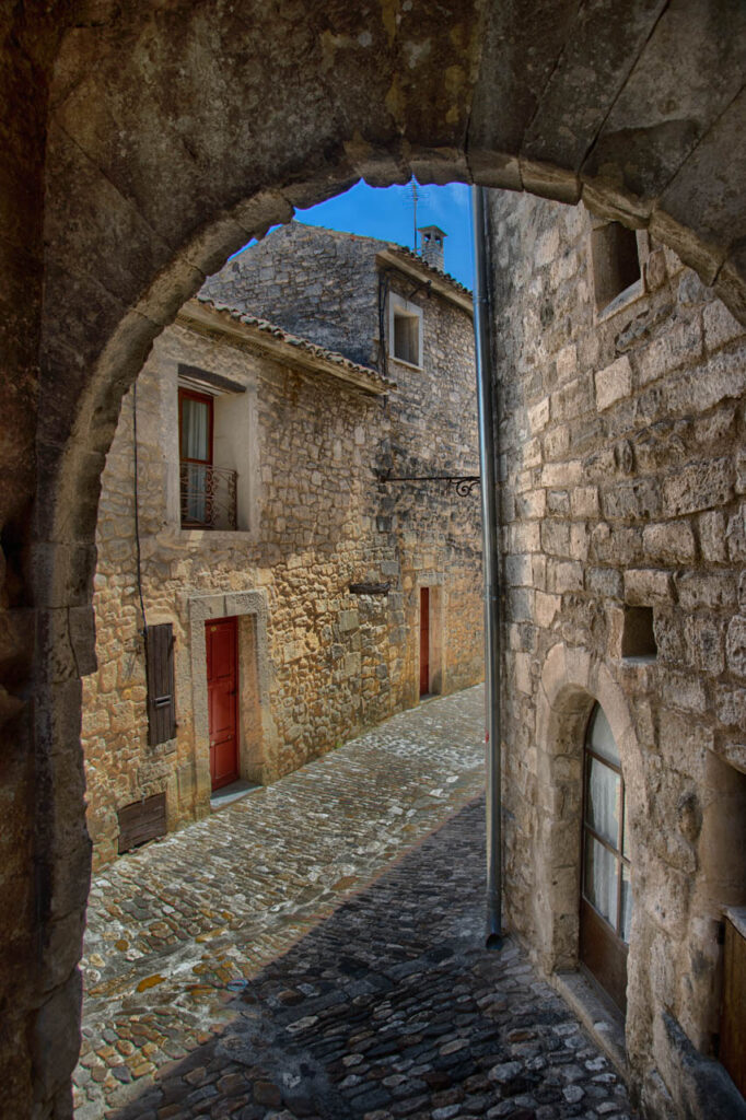 Lacoste,a small but beautiful village in the south of France