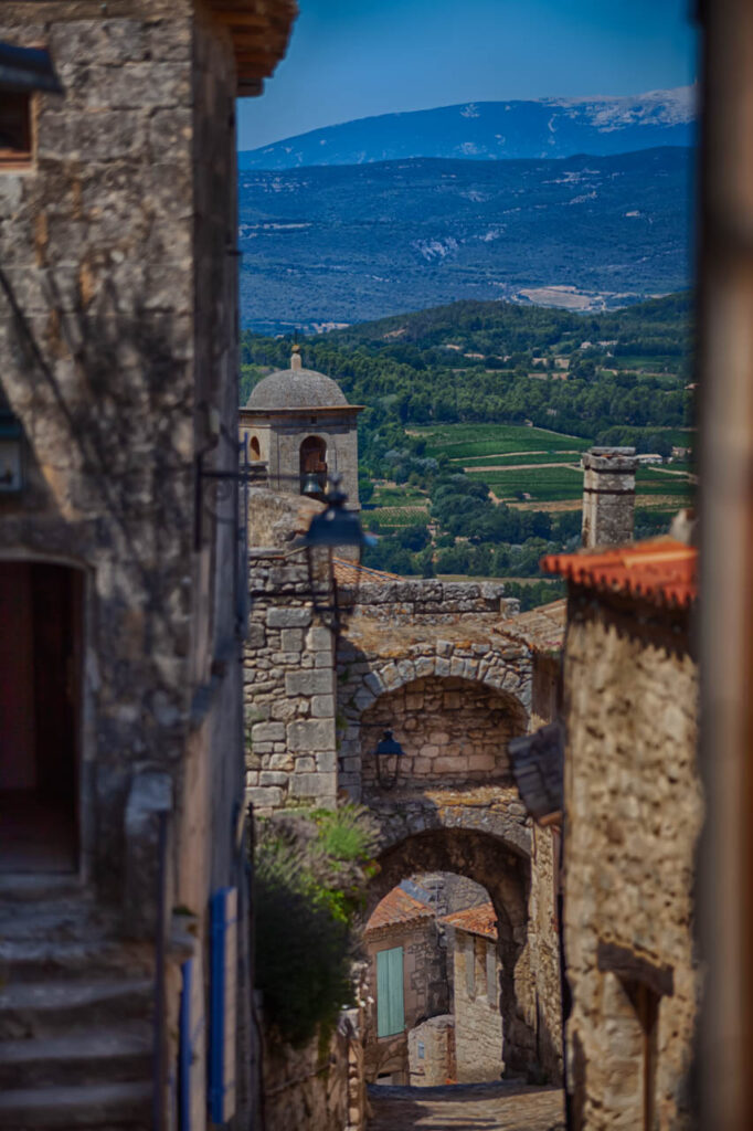 Lacoste,a small but beautiful village in the south of France