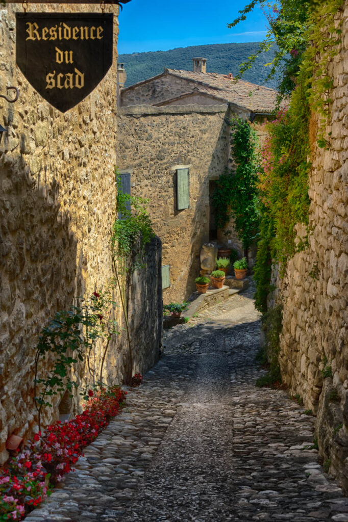 Lacoste,a small but beautiful village in the south of France