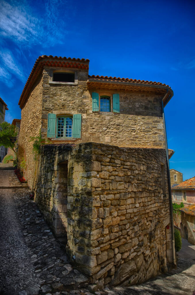 Lacoste,a small but beautiful village in the south of France