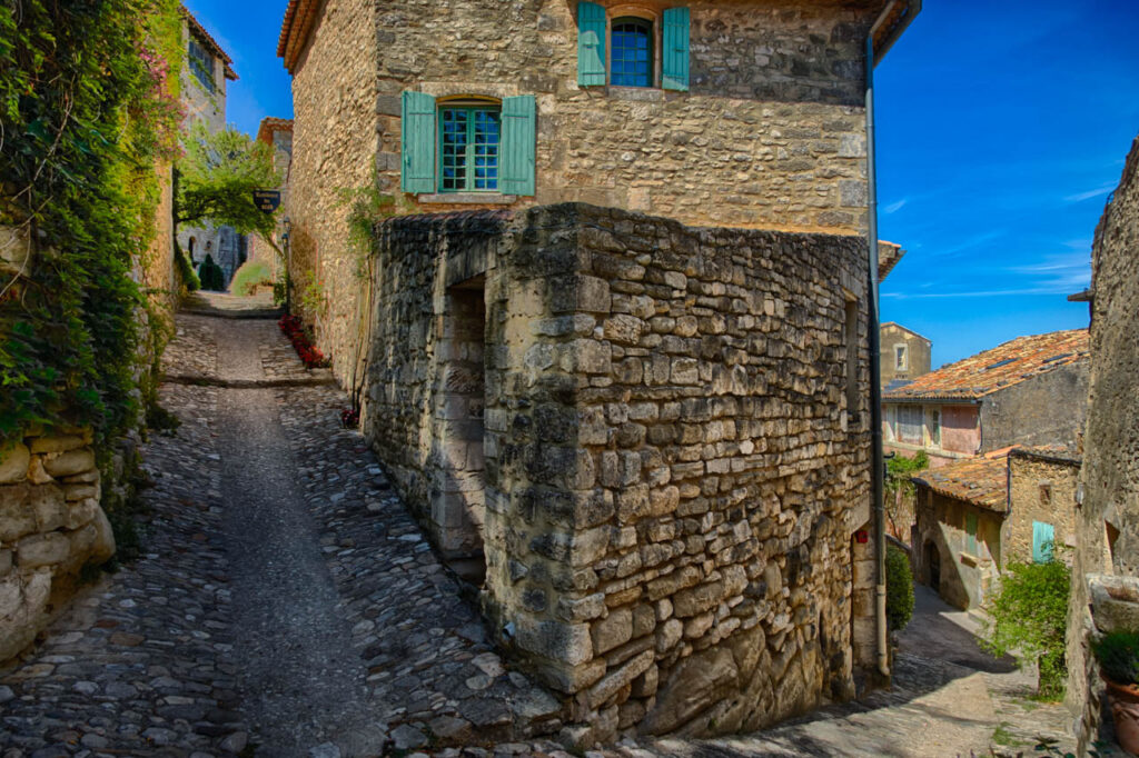 Lacoste,a small but beautiful village in the south of France