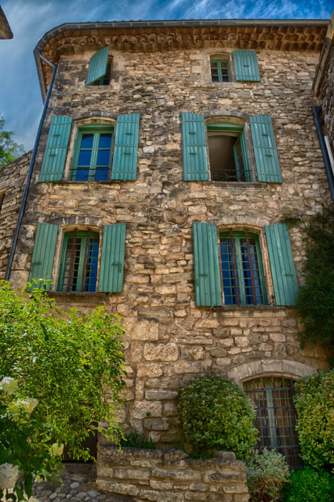 Lacoste,a small but beautiful village in the south of France