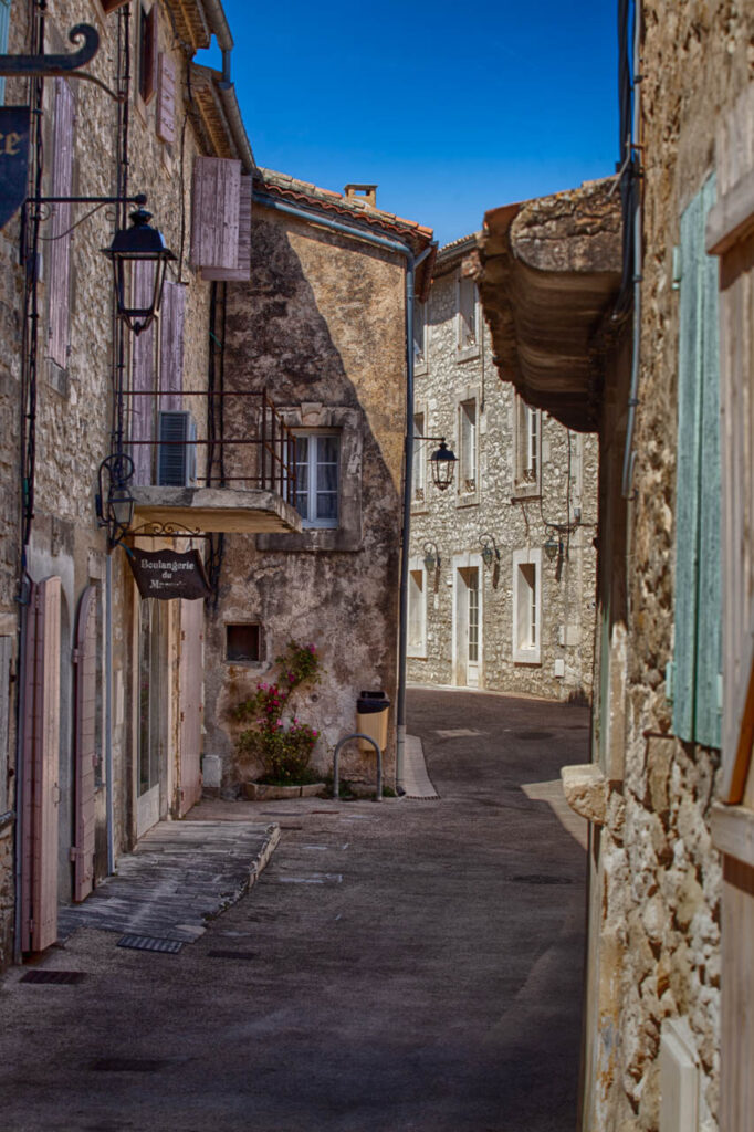 Lacoste,a small but beautiful village in the south of France