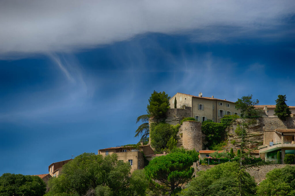 Bonnieux,a small but beautiful village in the south of France