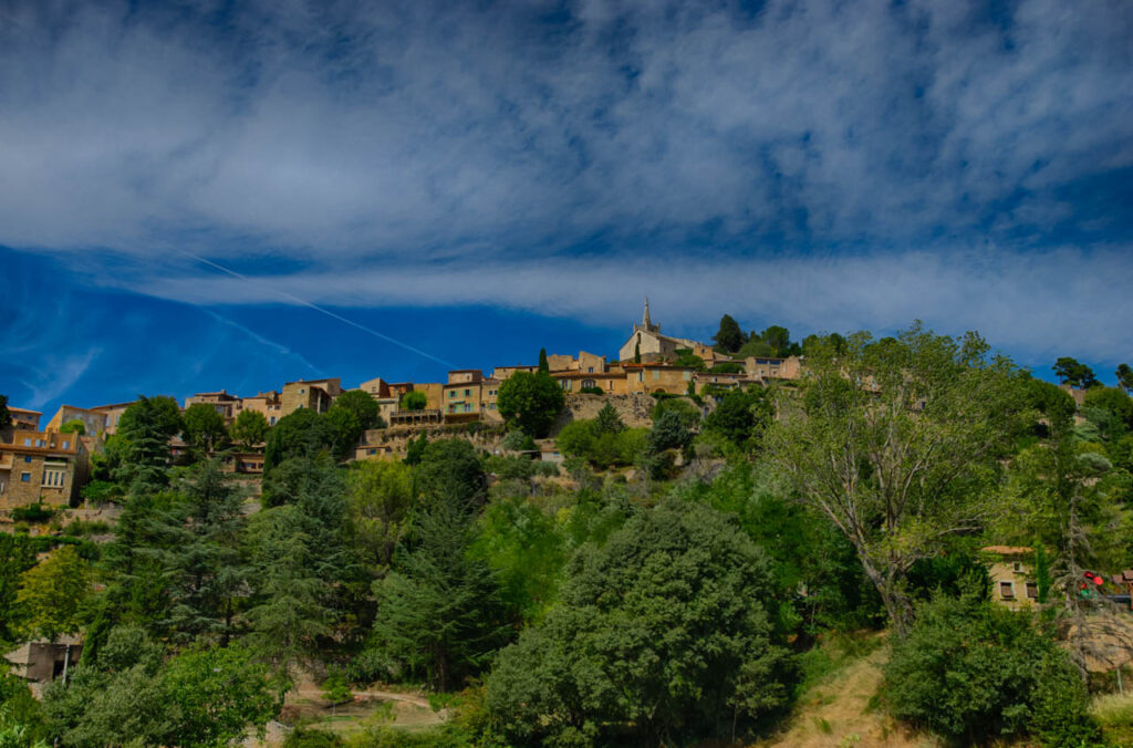 Bonnieux,a small but beautiful village in the south of France