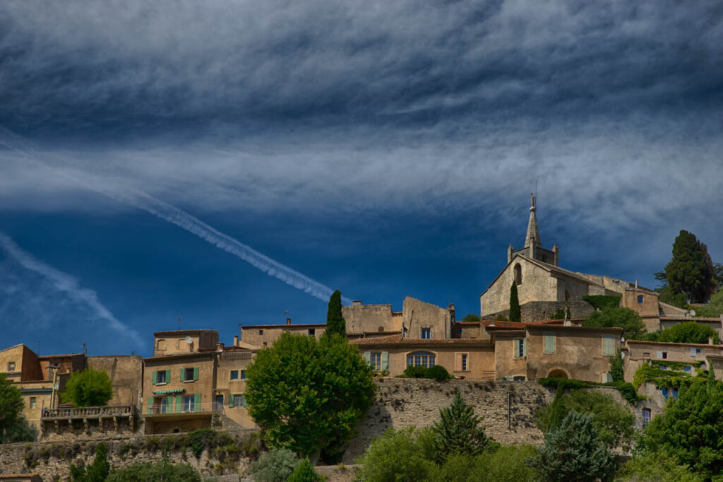 Bonnieux,a small but beautiful village in the south of France