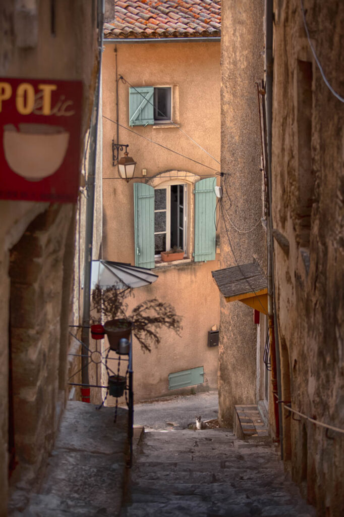 Bonnieux,a small but beautiful village in the south of France