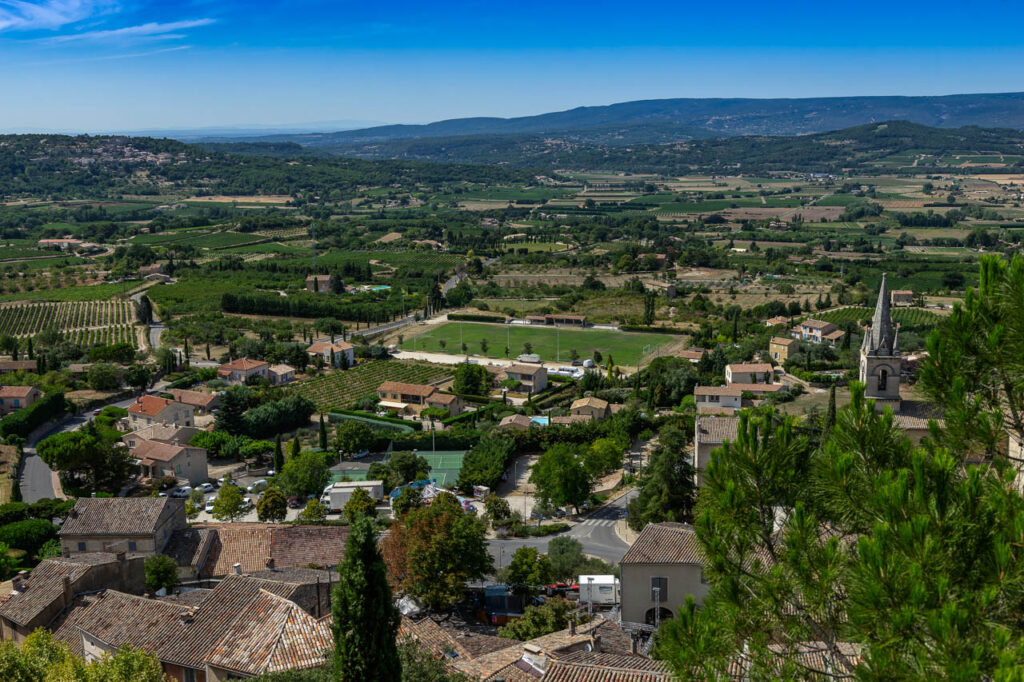 Bonnieux,a small but beautiful village in the south of France