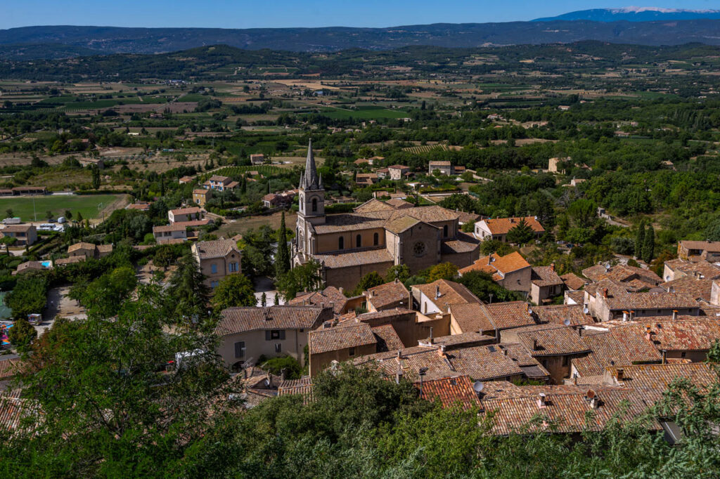 Bonnieux,a small but beautiful village in the south of France