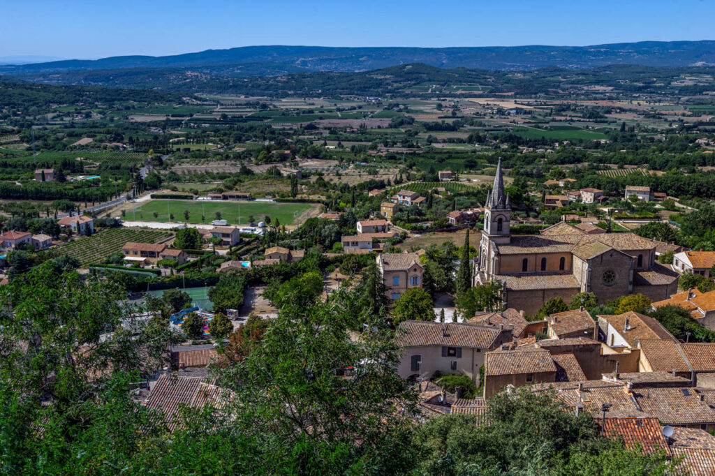 Bonnieux,a small but beautiful village in the south of France