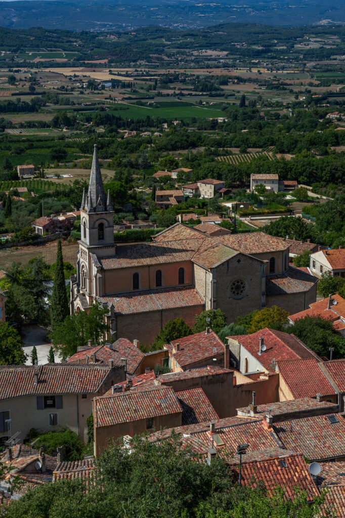 Bonnieux,a small but beautiful village in the south of France