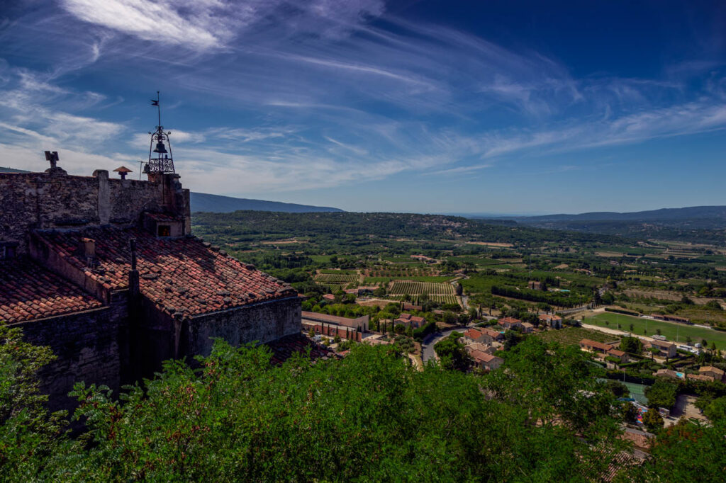 Bonnieux,a small but beautiful village in the south of France