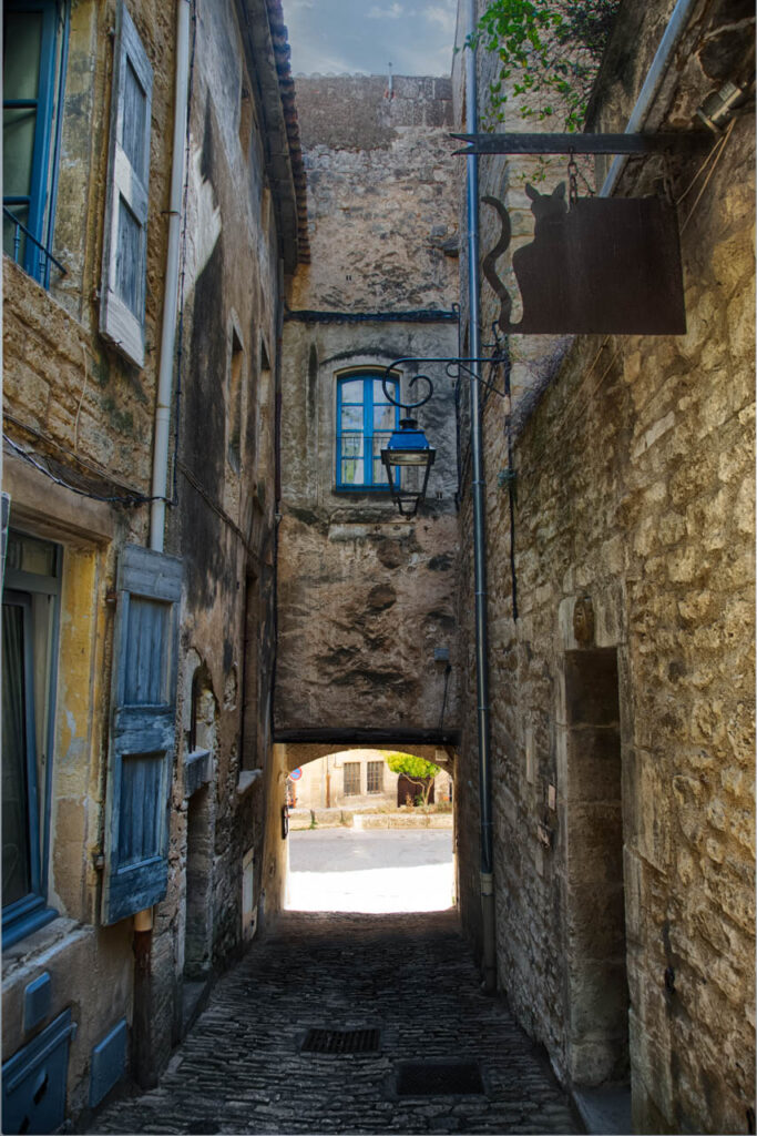 Bonnieux,a small but beautiful village in the south of France