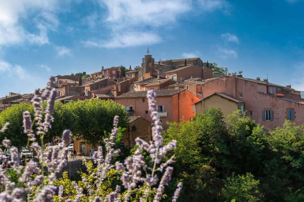 Roussillon,one of the most beautiful villages in France