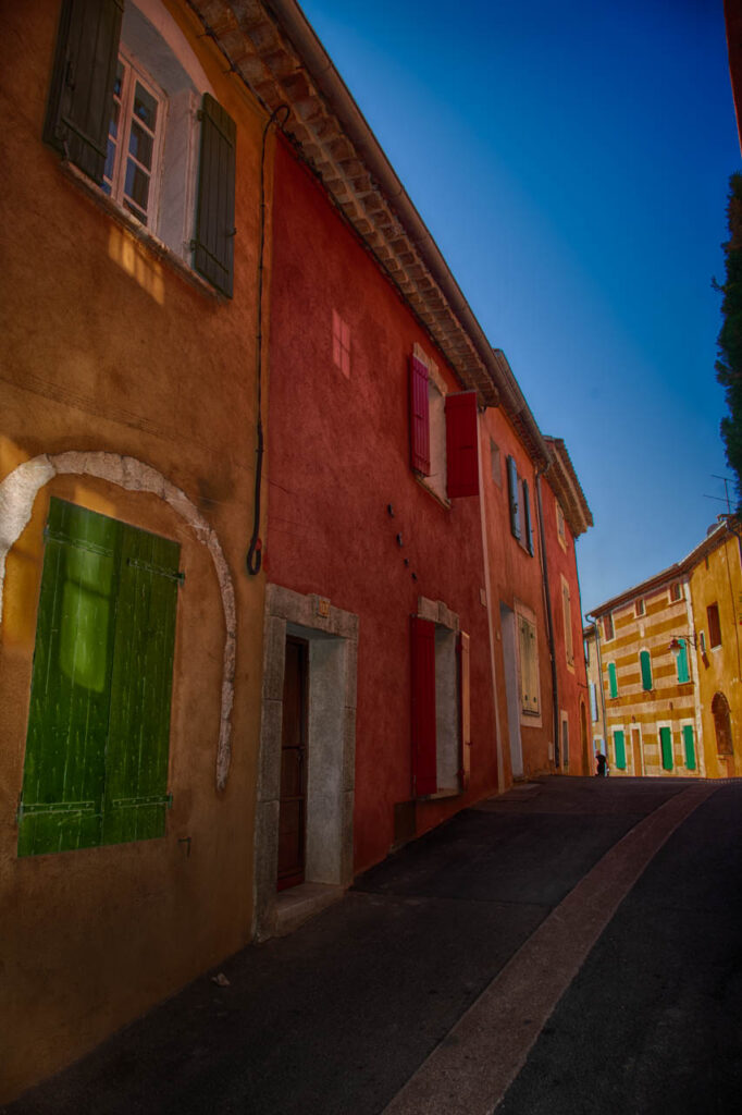 Roussillon,one of the most beautiful villages in France