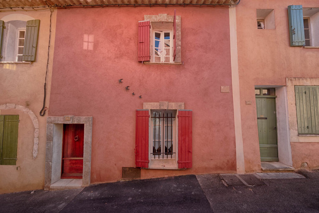 Roussillon,one of the most beautiful villages in France