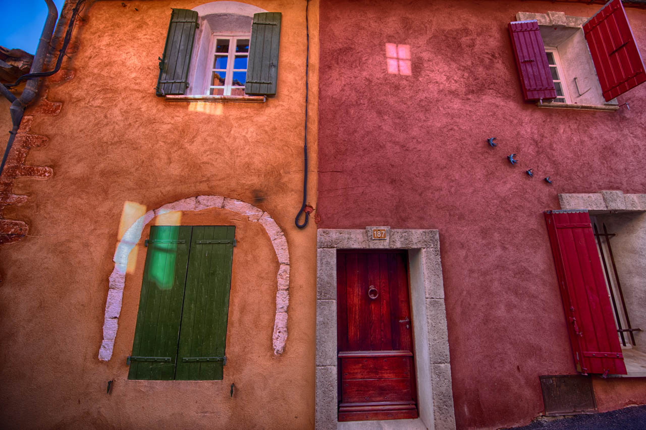 Roussillon,one of the most beautiful villages in France