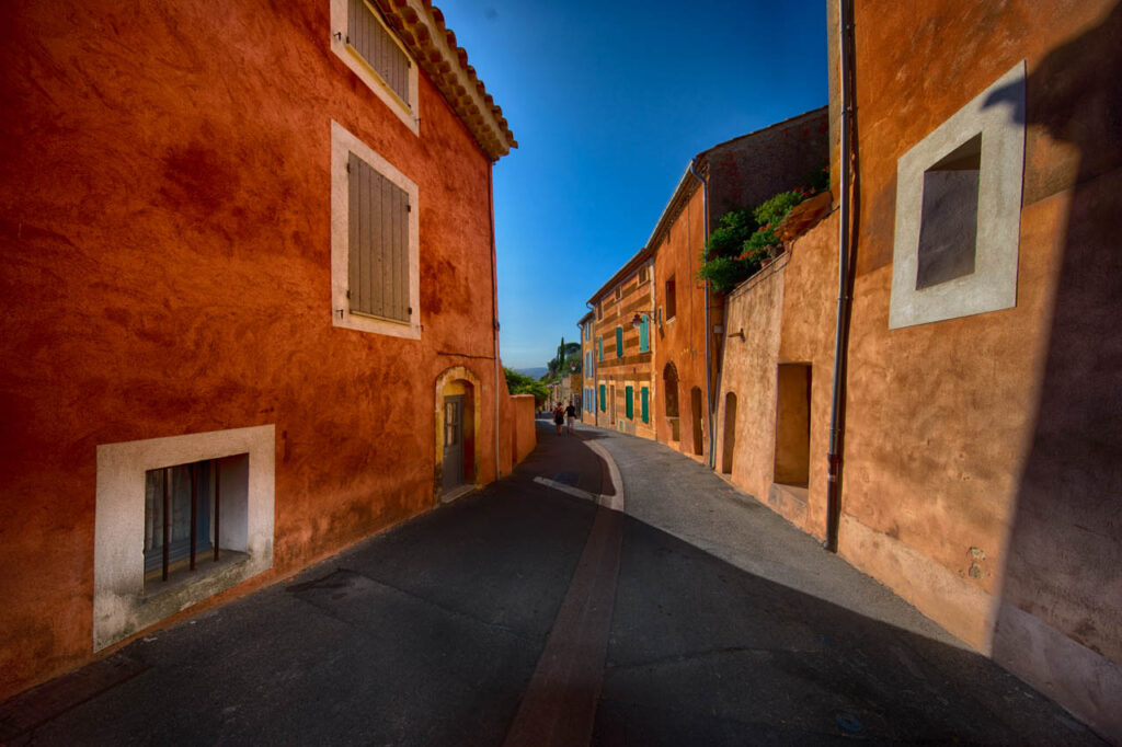 Roussillon,one of the most beautiful villages in France