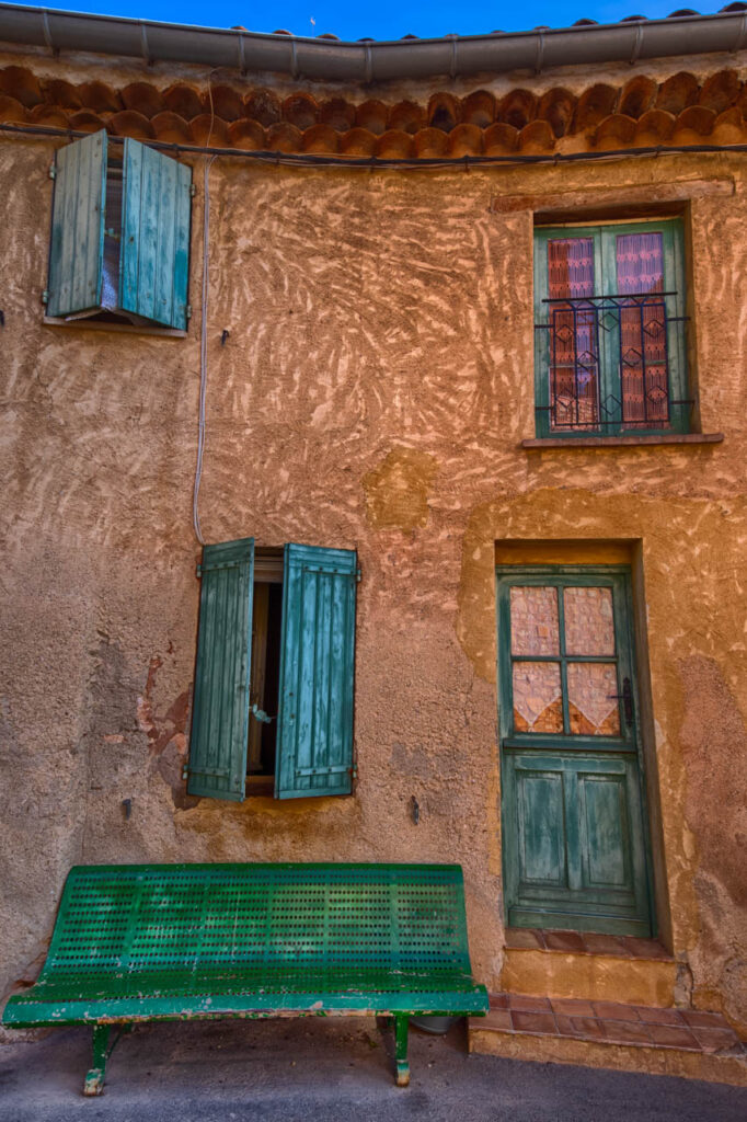 Roussillon,one of the most beautiful villages in France