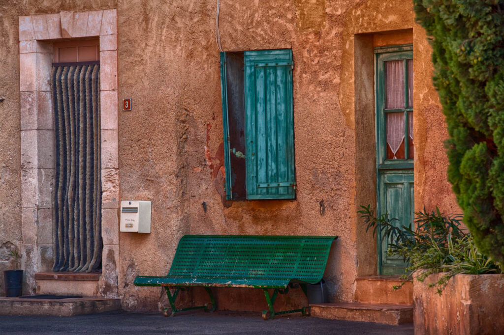 Roussillon,one of the most beautiful villages in France