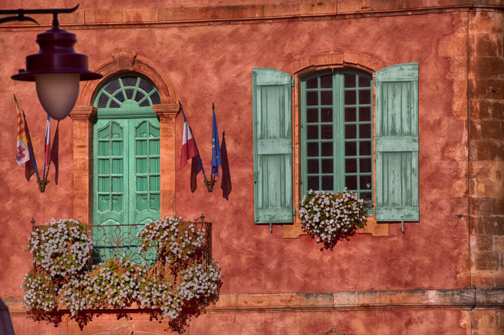 Roussillon,one of the most beautiful villages in France