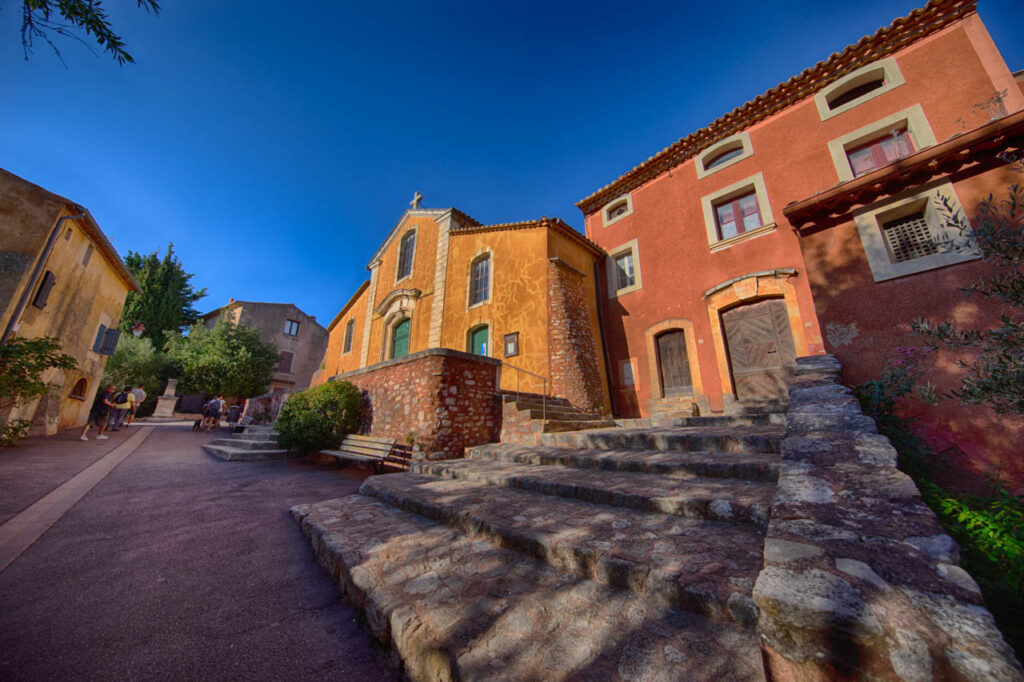 Roussillon,one of the most beautiful villages in France