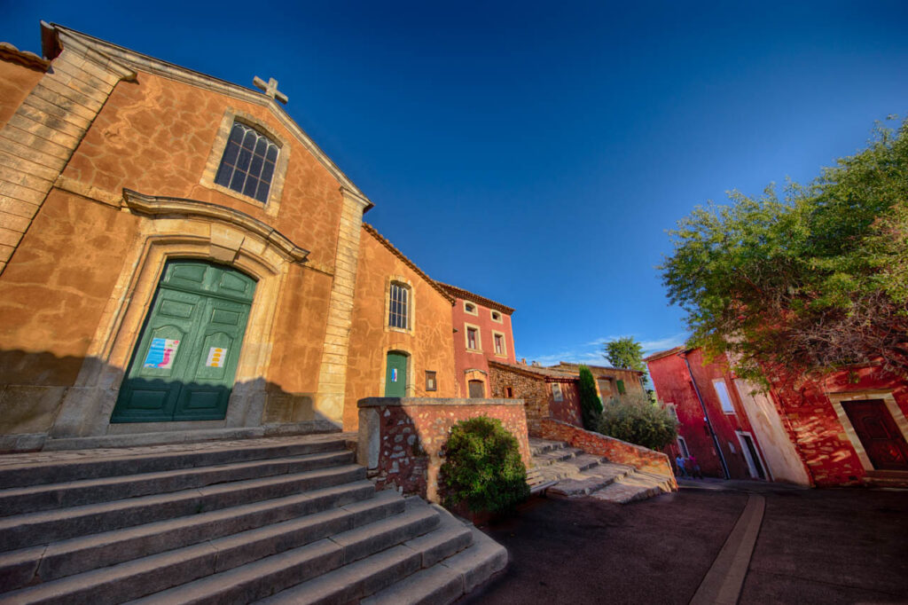 Roussillon,one of the most beautiful villages in France