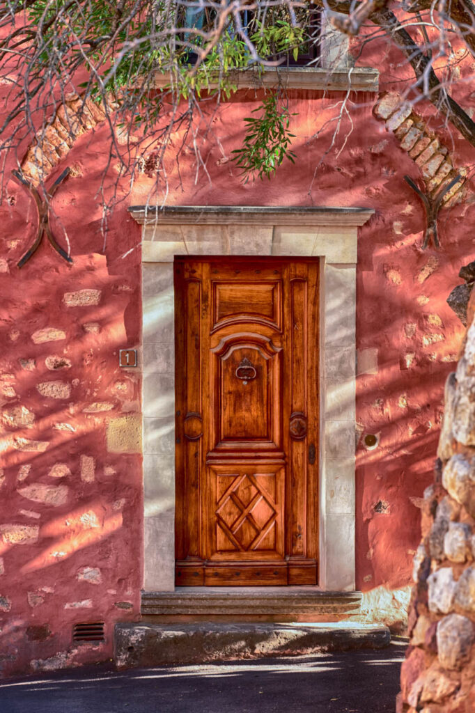 Roussillon,one of the most beautiful villages in France