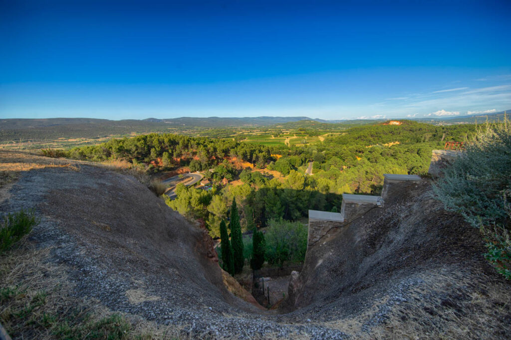 Roussillon,one of the most beautiful villages in France