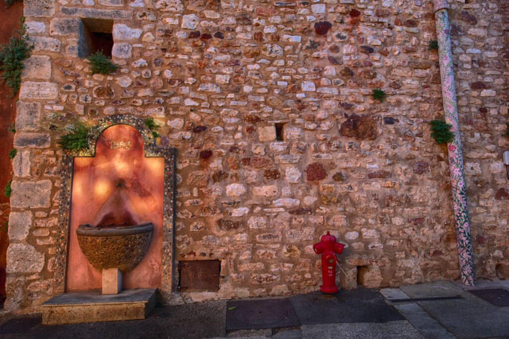 Roussillon,one of the most beautiful villages in France