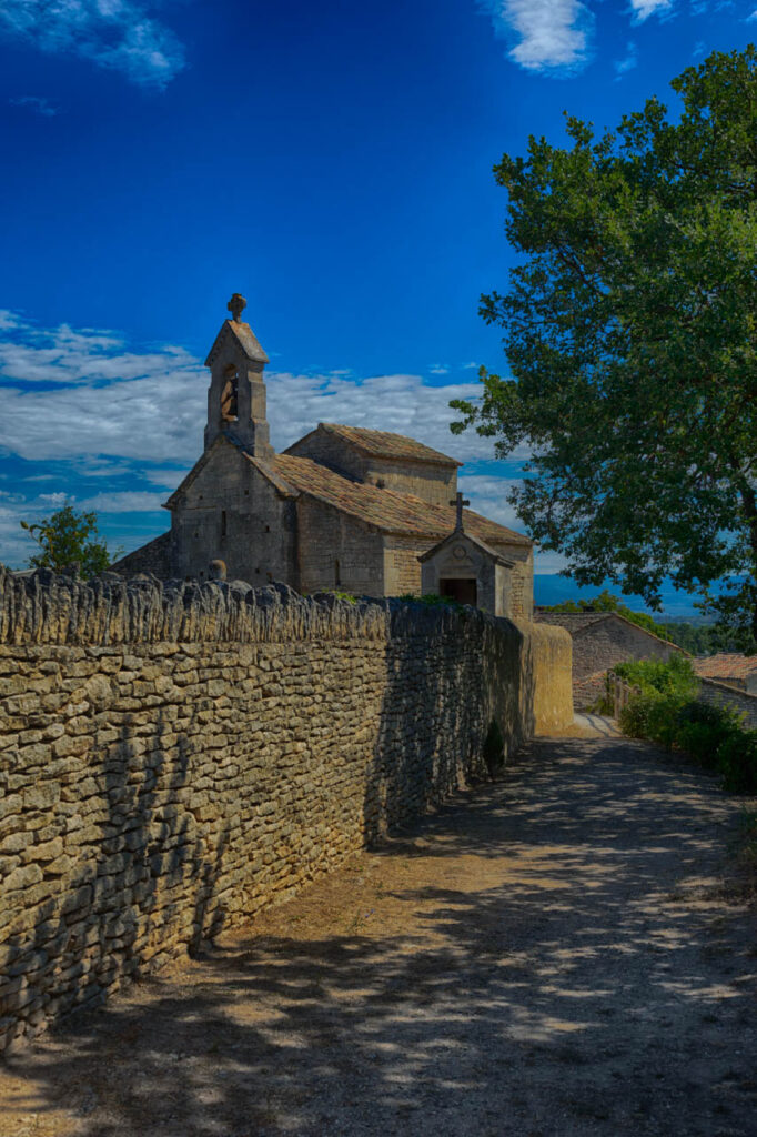 Saint-Pantaléon,a small but beautiful village in the south of France