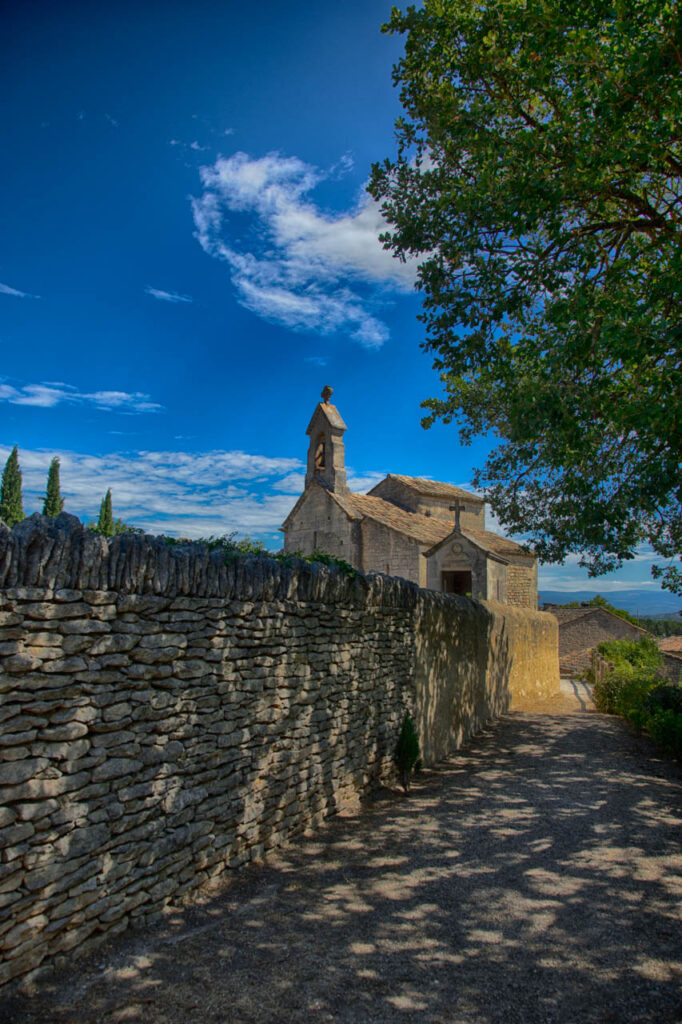 Saint-Pantaléon,a small but beautiful village in the south of France