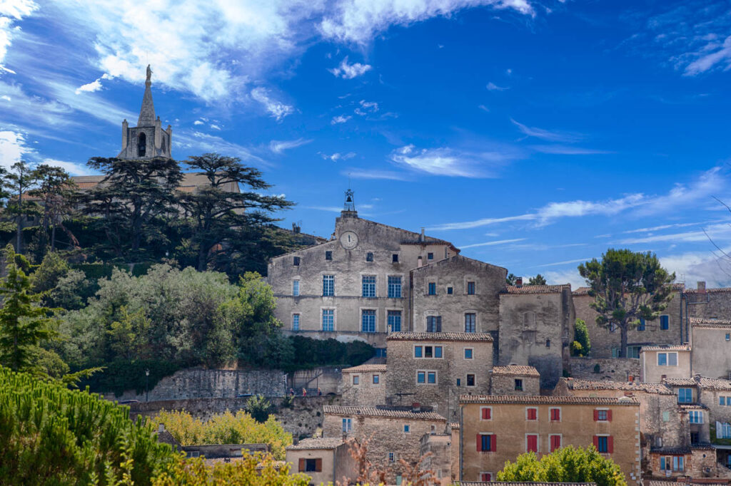 Bonnieux,a small but beautiful village in the south of France