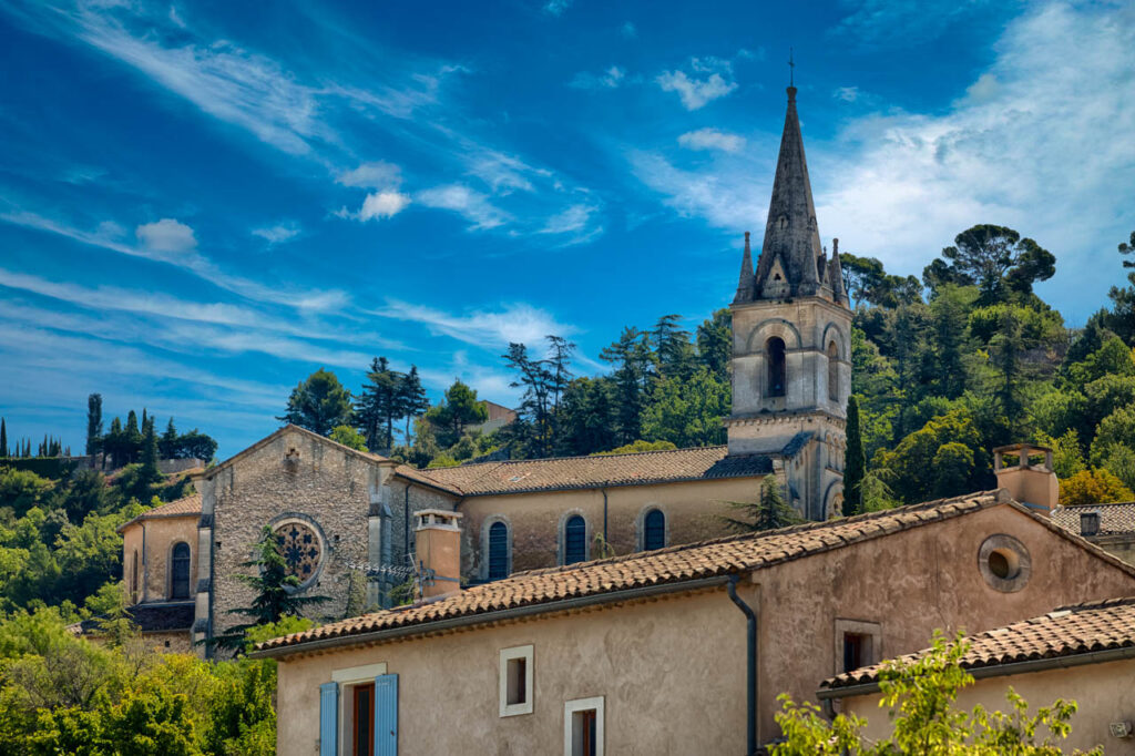 Bonnieux,a small but beautiful village in the south of France