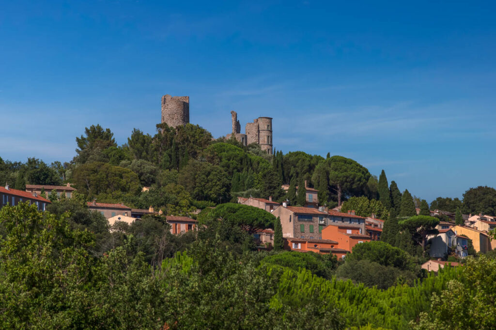 Grimaud,a small but beautiful village in the south of France