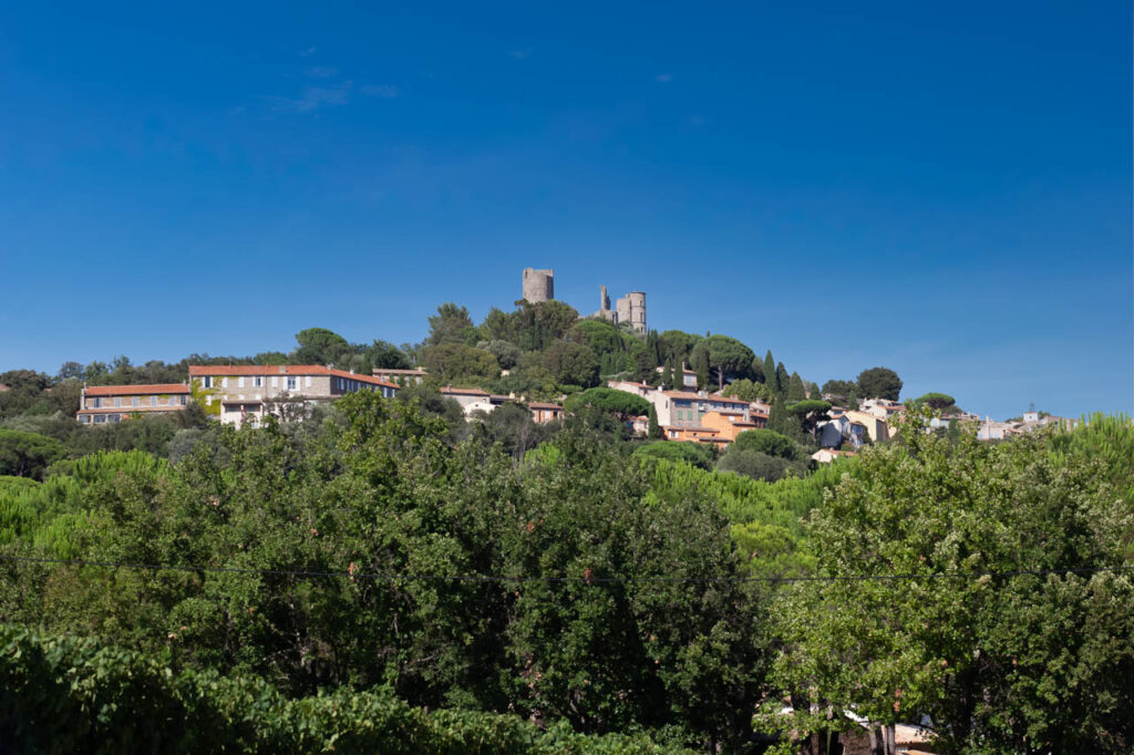 Grimaud,a small but beautiful village in the south of France