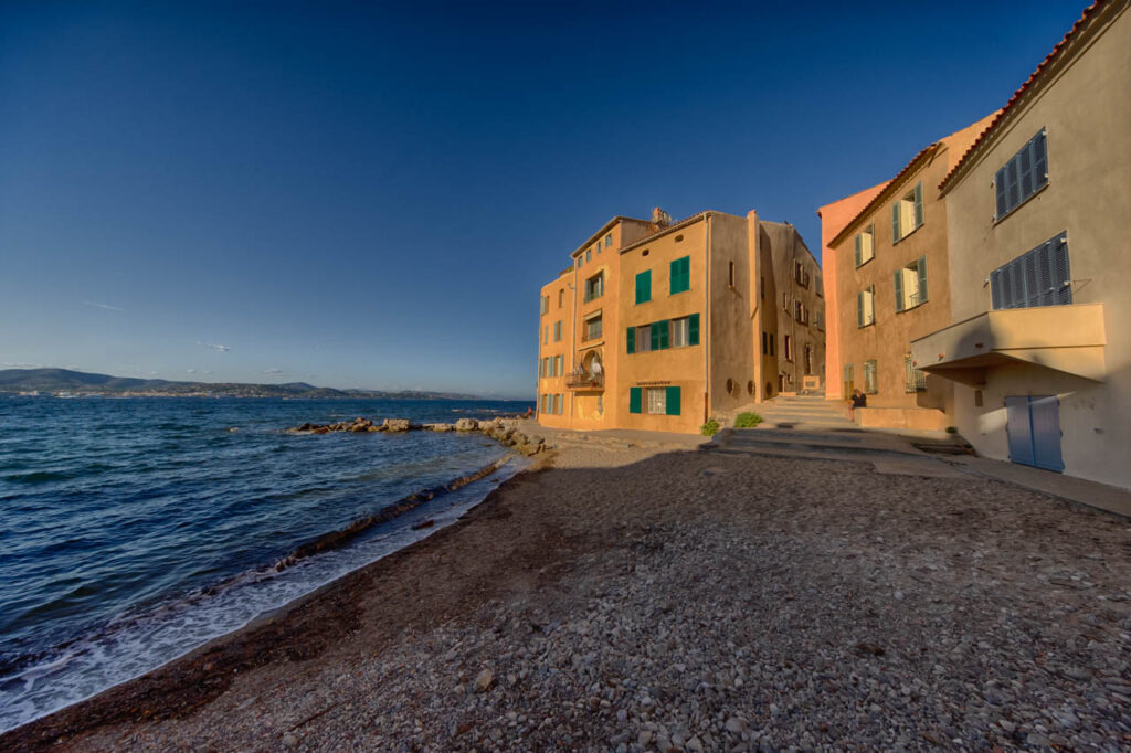 St. Tropez, a resort on the Côte d'Azur in southern France