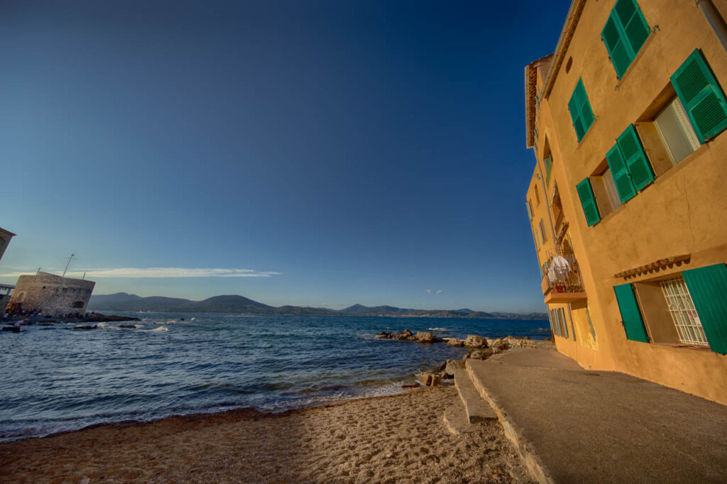 St. Tropez, a resort on the Côte d'Azur in southern France