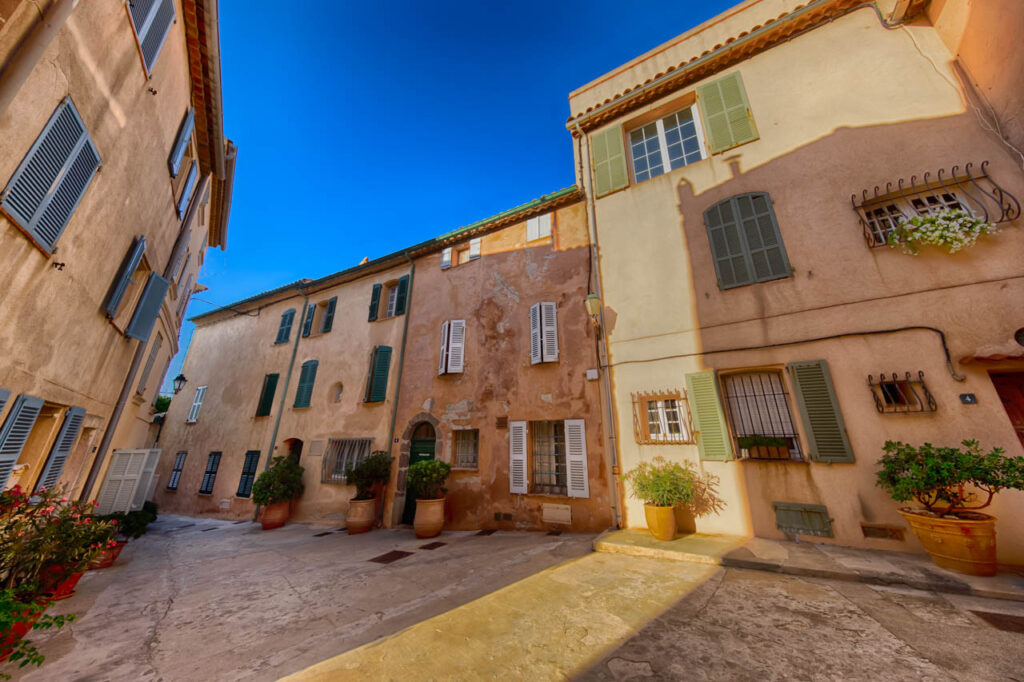 St. Tropez, a resort on the Côte d'Azur in southern France