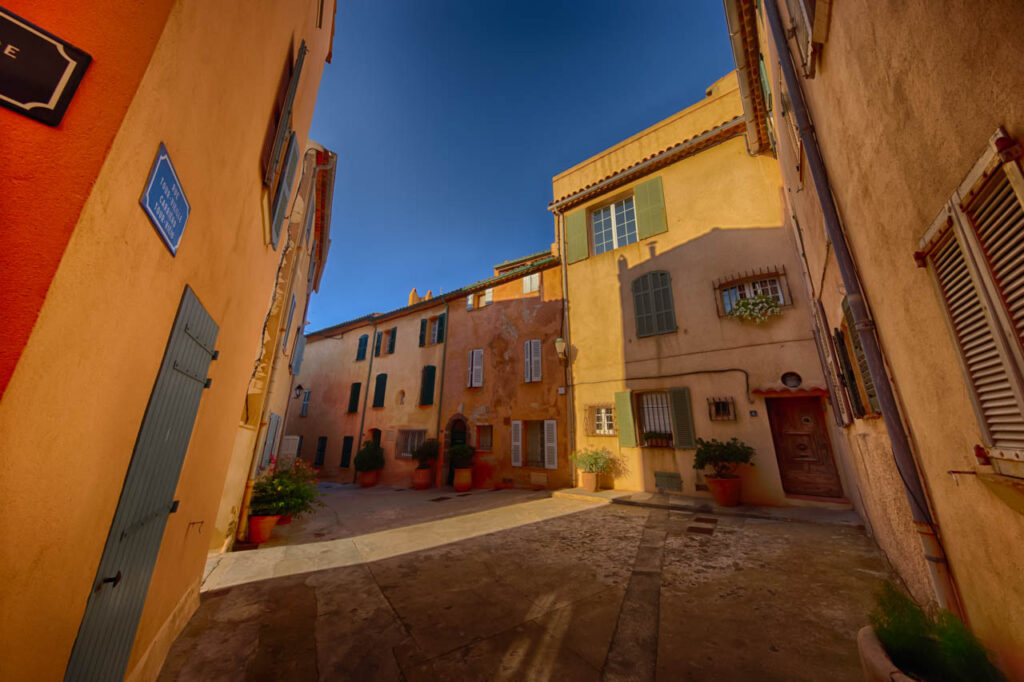 St. Tropez, a resort on the Côte d'Azur in southern France