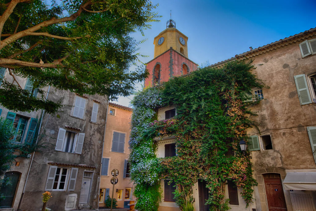 St. Tropez, a resort on the Côte d'Azur in southern France