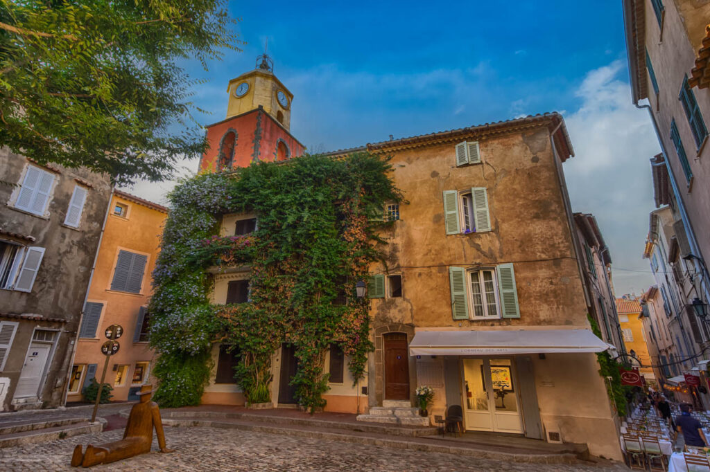 St. Tropez, a resort on the Côte d'Azur in southern France