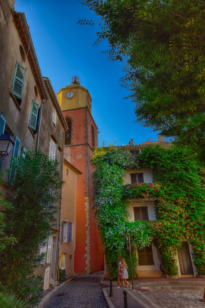 St. Tropez, a resort on the Côte d'Azur in southern France