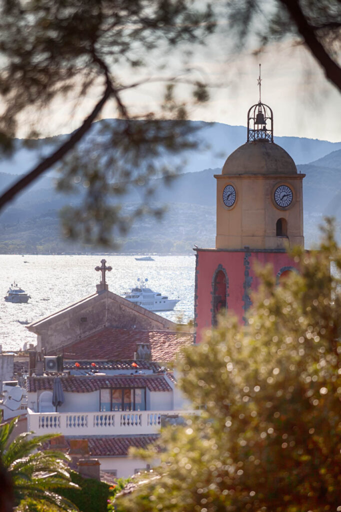 St. Tropez, a resort on the Côte d'Azur in southern France