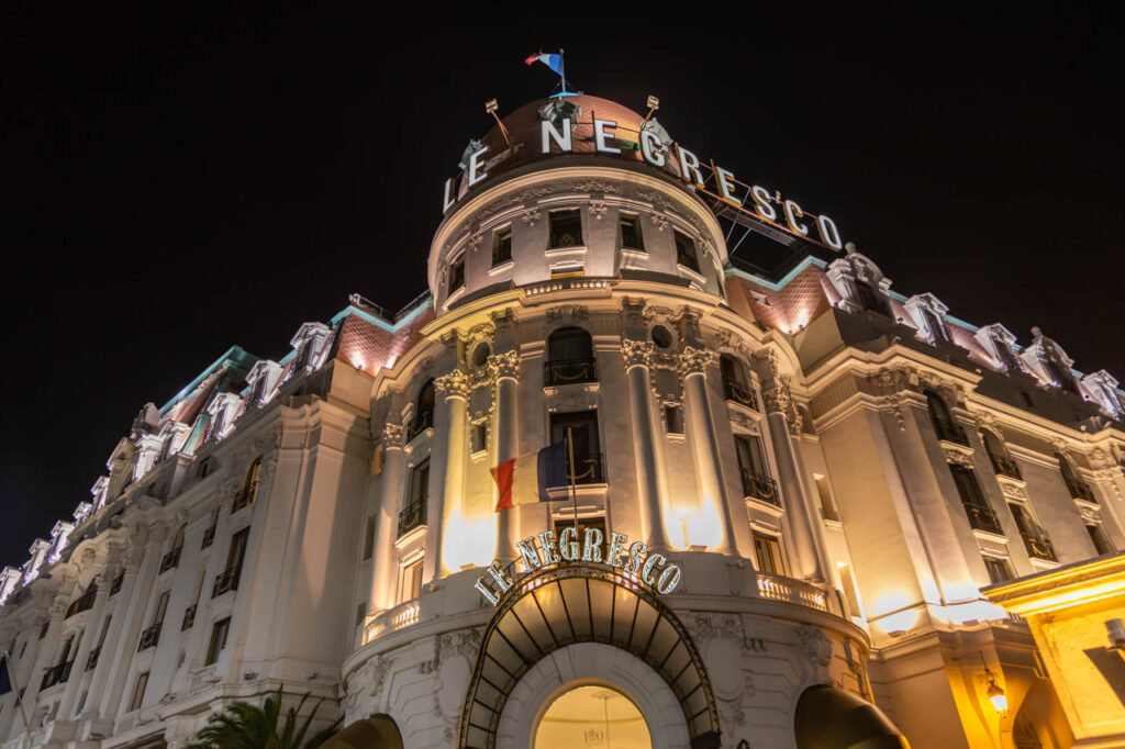 Nice, a major resort city on the Côte d'Azur